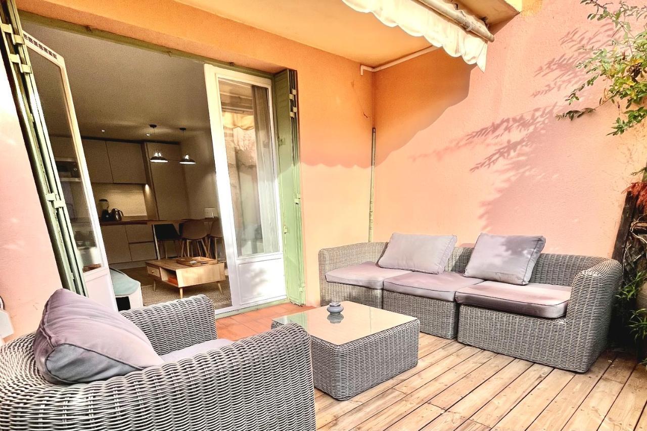 Magnifique 2 Chambres Terrasse Et Parking Saint-Tropez Luaran gambar